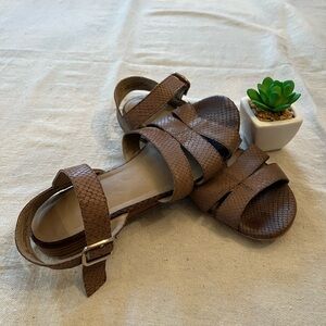 Naturalizer Womens Leather Sandals
